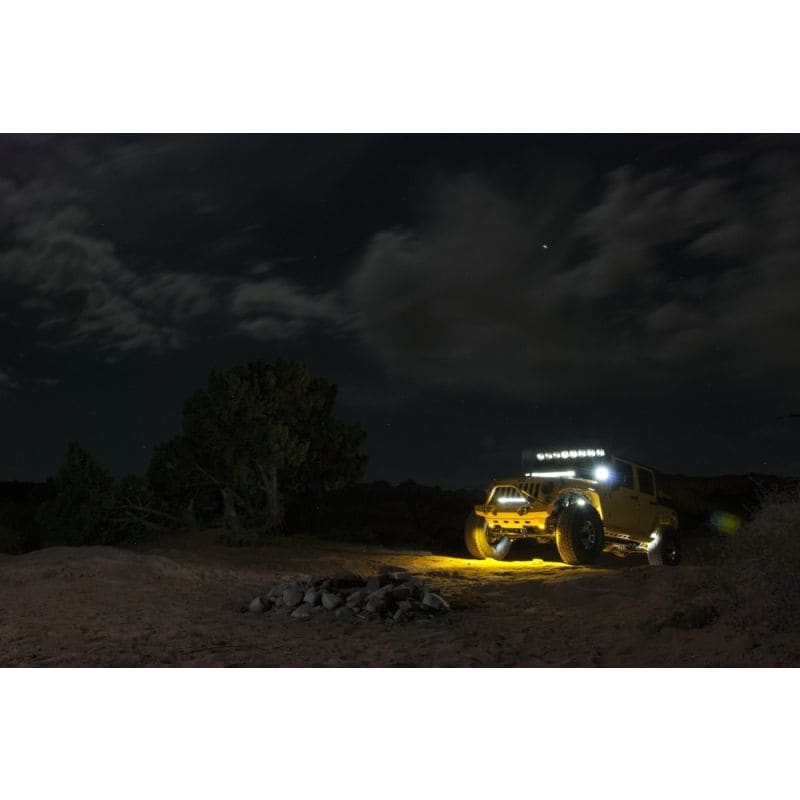 KC HiLiTES 50Pro6 Gravity LED -8- Light Bar System 160W Combo Beam 07-16  Jeep Wrangler JK ジープ ラングラー プロ 6 グラビティ ライトバーシステム コンボ ビーム｜パーツ＆用品